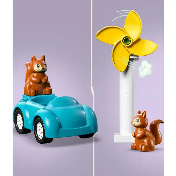 10985 Windrad und Elektroauto