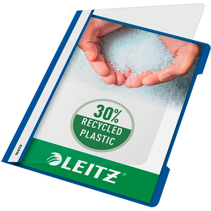 Chemise de présentation à lamelles Leitz 23,3 x 31 cm bleu