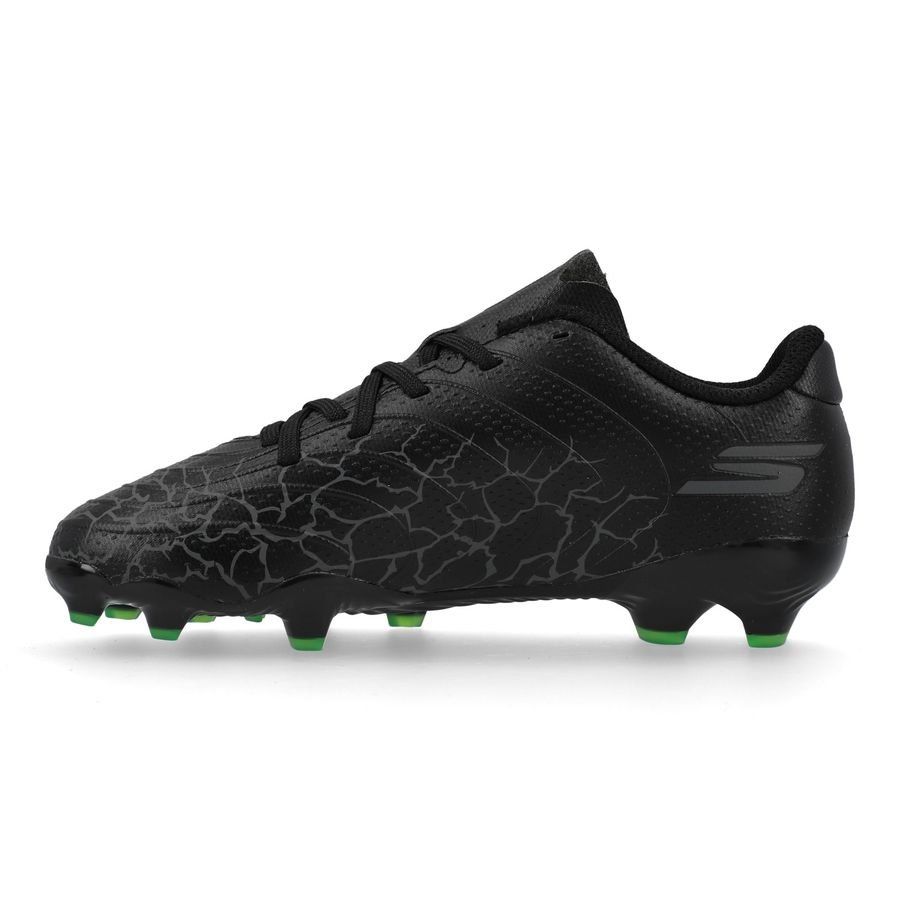 Skechers SKX_01 1.5 Low FG Evergreen - Noir/Argenté Enfant