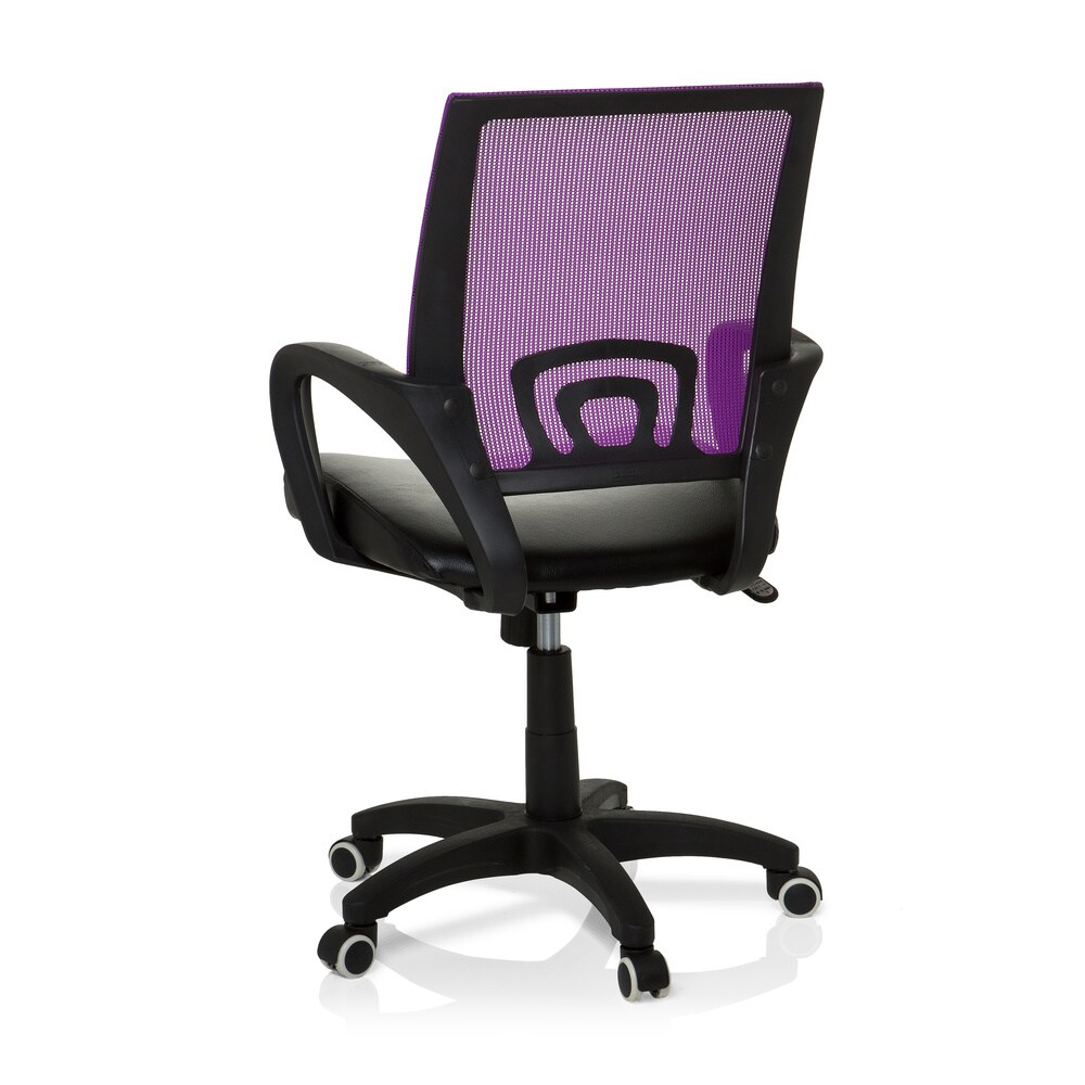 Home Office Bürostuhl VISTO NET Kunstleder mit Armlehnen hjh OFFICE
