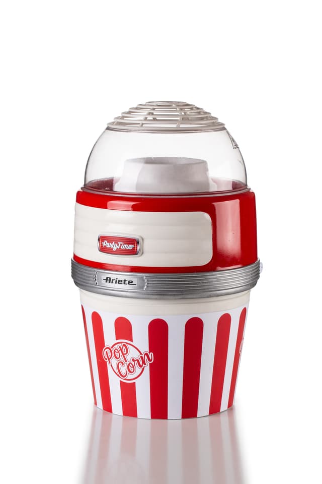 Party Time popcorn popper Rød