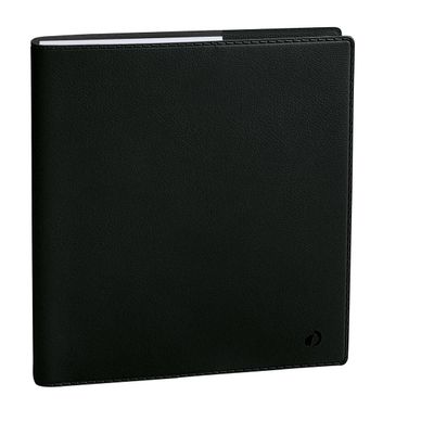 Agenda Toscana Executif avec répertoire - 1 semaine sur 2 pages - 16 x 16 cm - noir - Quo Vadis