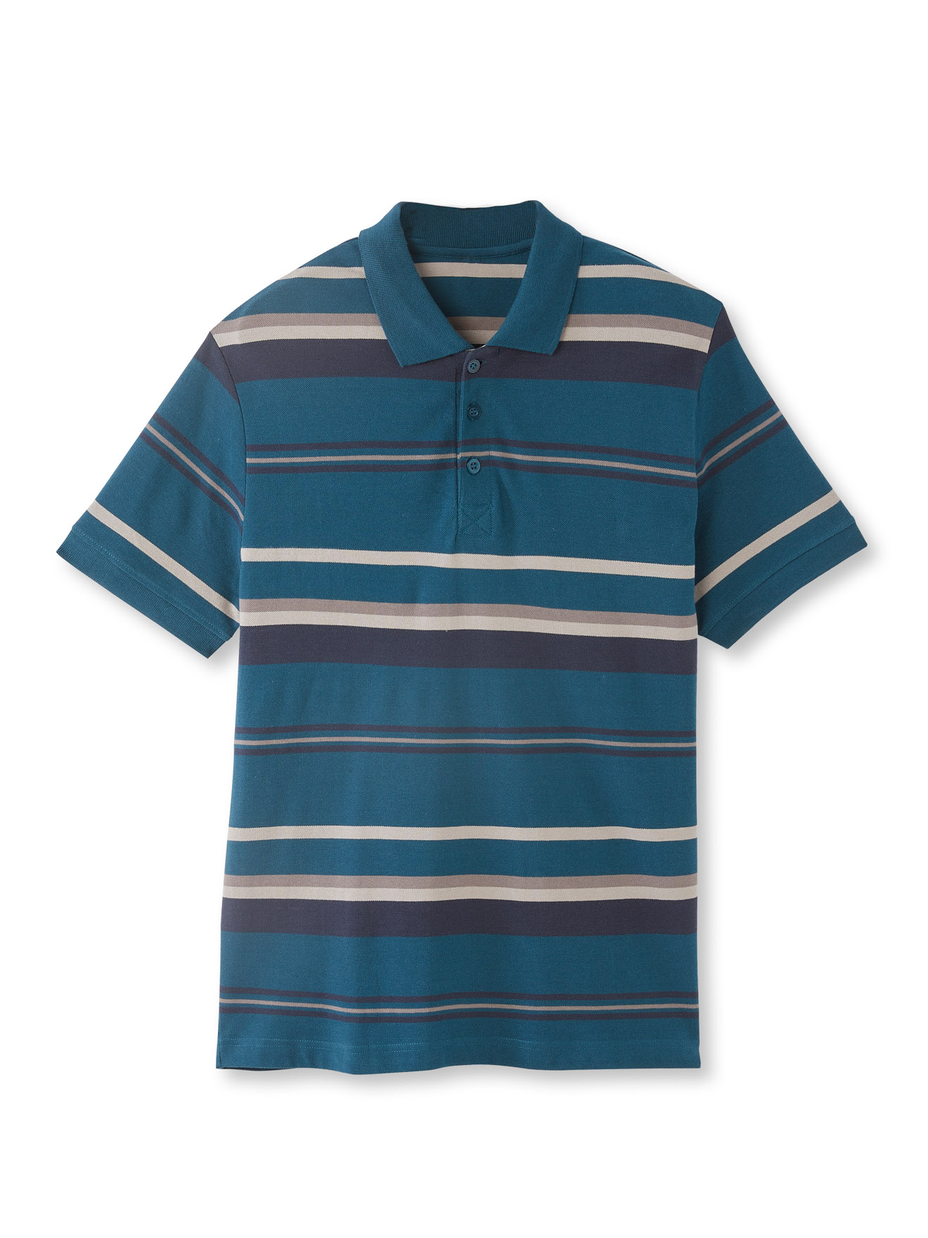 Polo manches courtes maille piquée