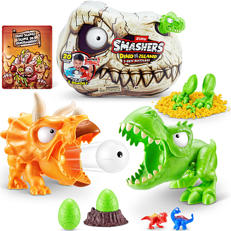 Smashers T-Rex Battles Mini dinosaur