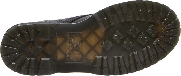 Dr. Martens 1460 Pascal Frnt Zip Black Wanama Milled Nappa Black