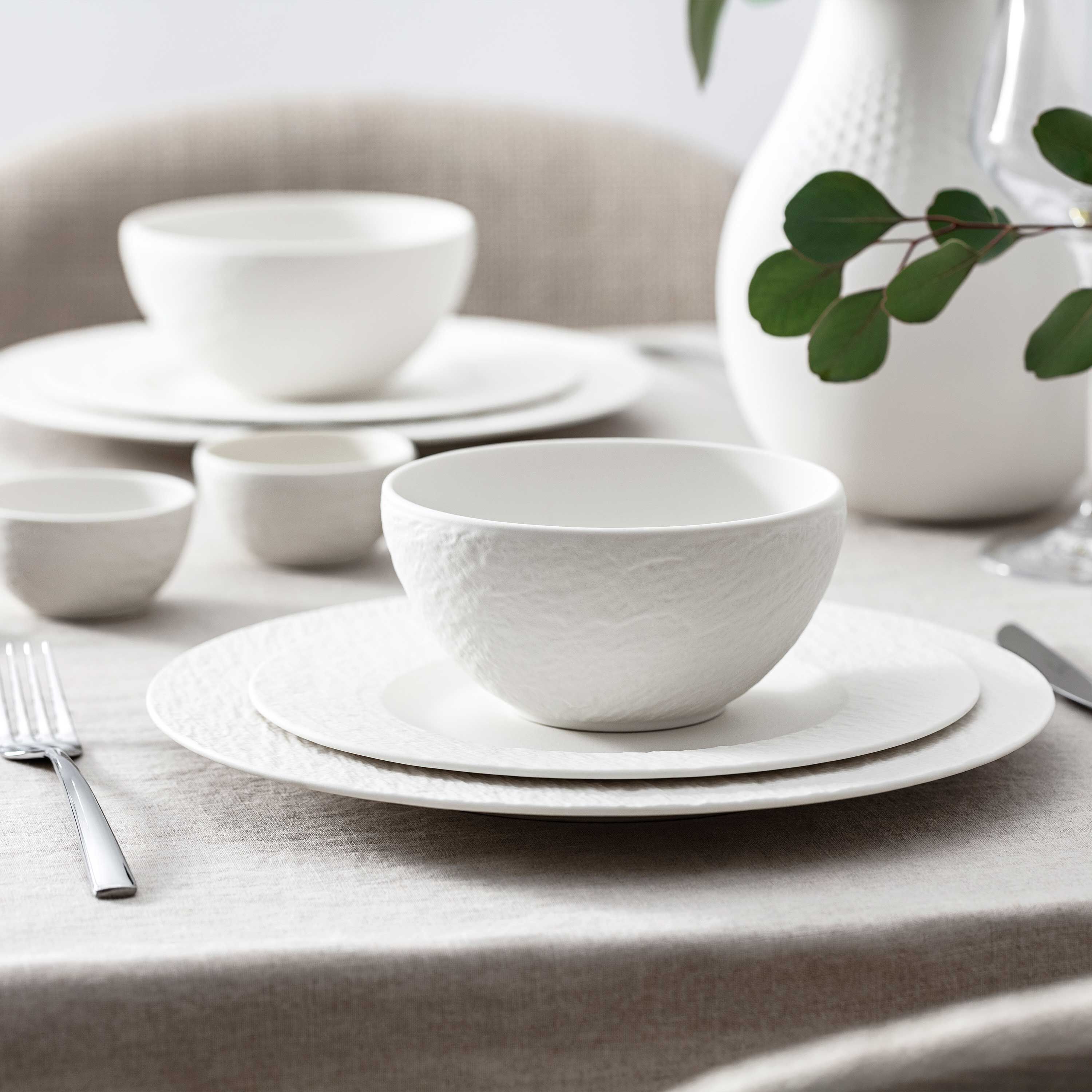 Manufacture Starter set White, Premium Porcelain