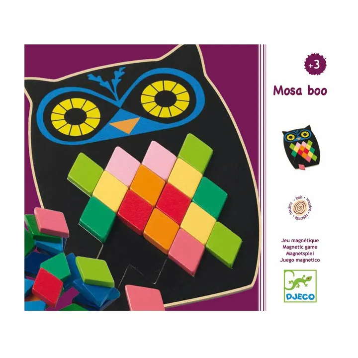 Djeco Jeu magnétique Mosa Boo