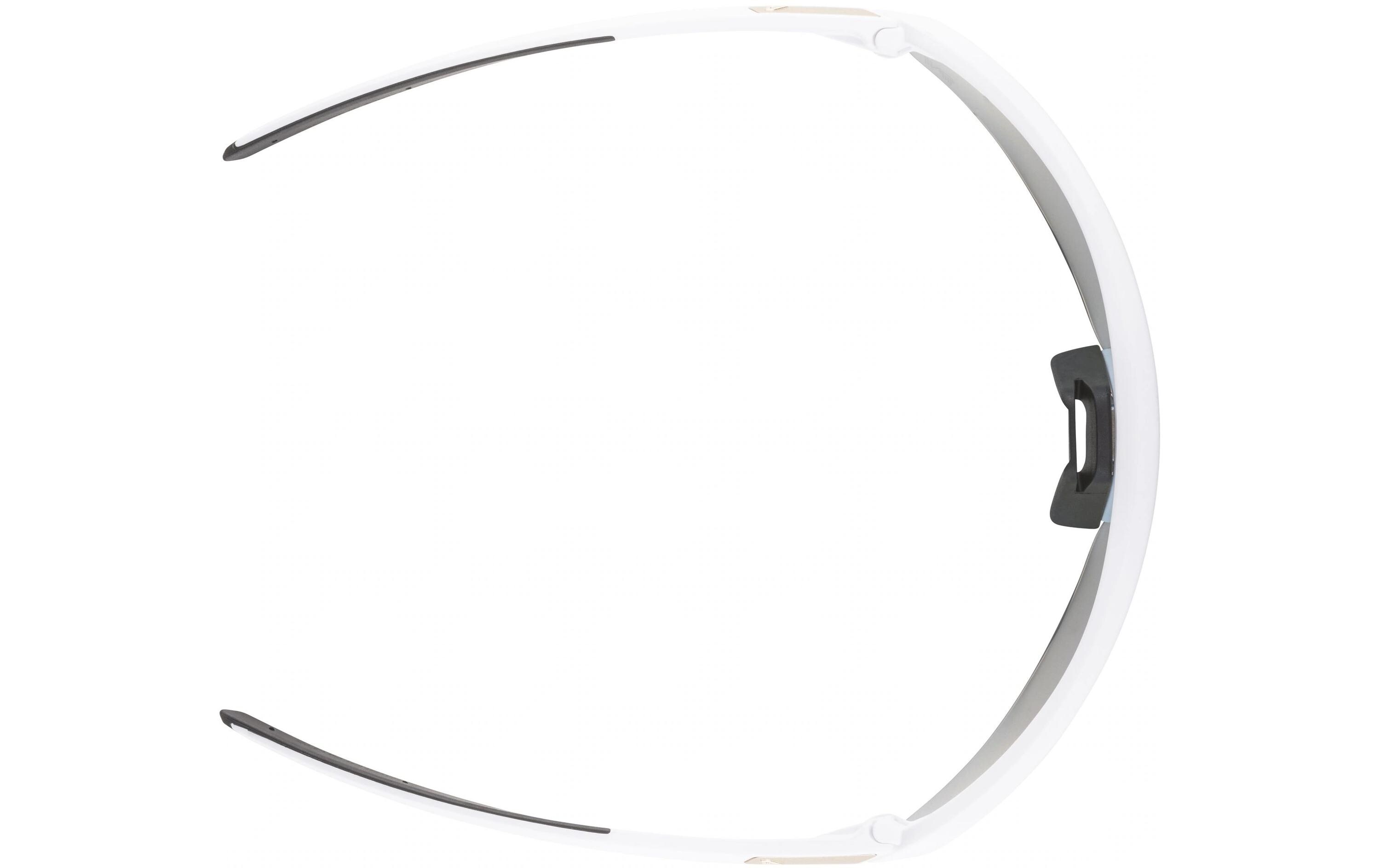 Sportbrille Turbo Pro QV - Weiss matt<br>Velobrille Cat. 1-3