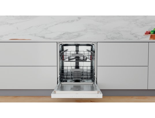 WHIRLPOOL - Lave vaisselle encastrable 60 cm WBC3C26, 8 programmes, bandeau blanc