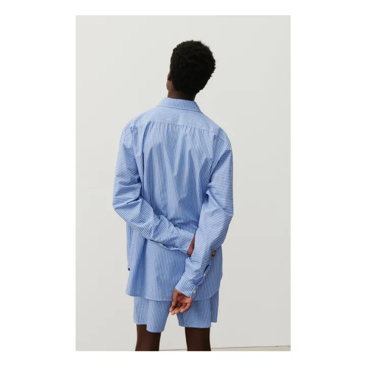 American Vintage Chemise Rayée Zatybay | Bleu