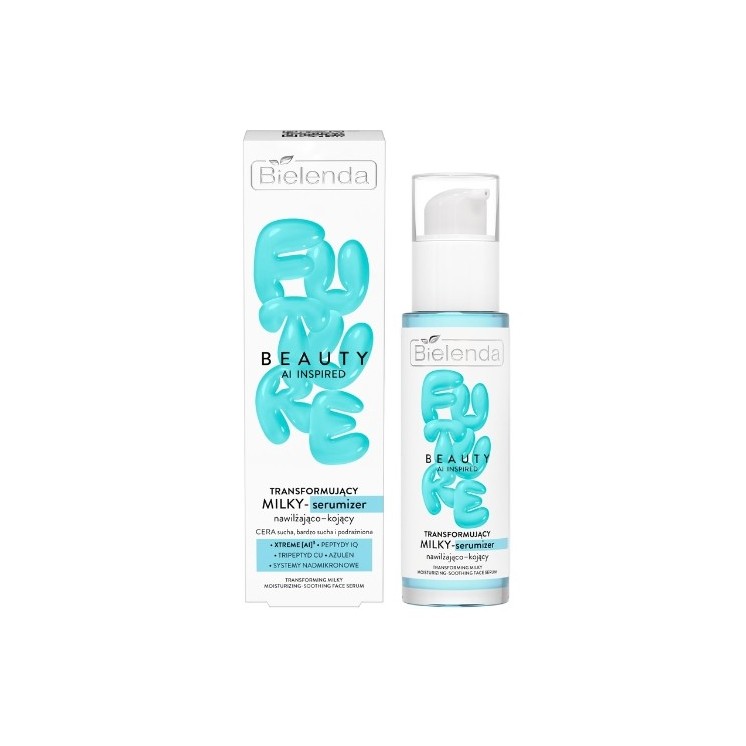 Bielenda FUTURE BEAUTY Transforming milky – feuchtigkeitsspendendes und beruhigendes Serum 30 ml