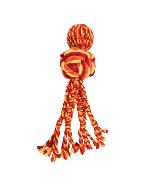 Kong Wubba Weaves Rope Assorti - Hondenspeelgoed