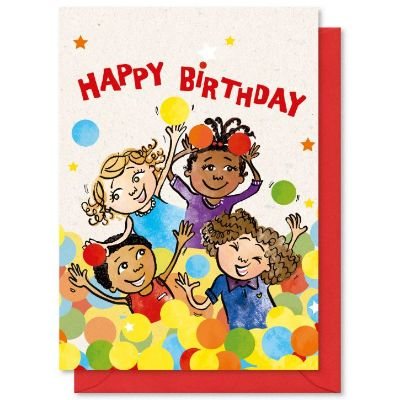 Ball Park Birthday Card