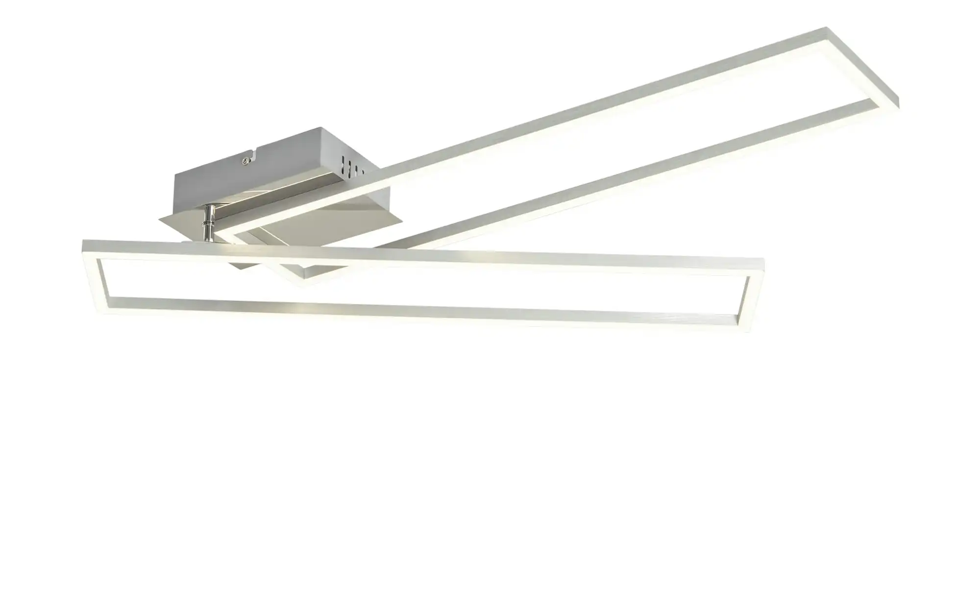 Meisterleuchten LED-Deckenleuchte, 2-flammig chrom mit Fernbedienung