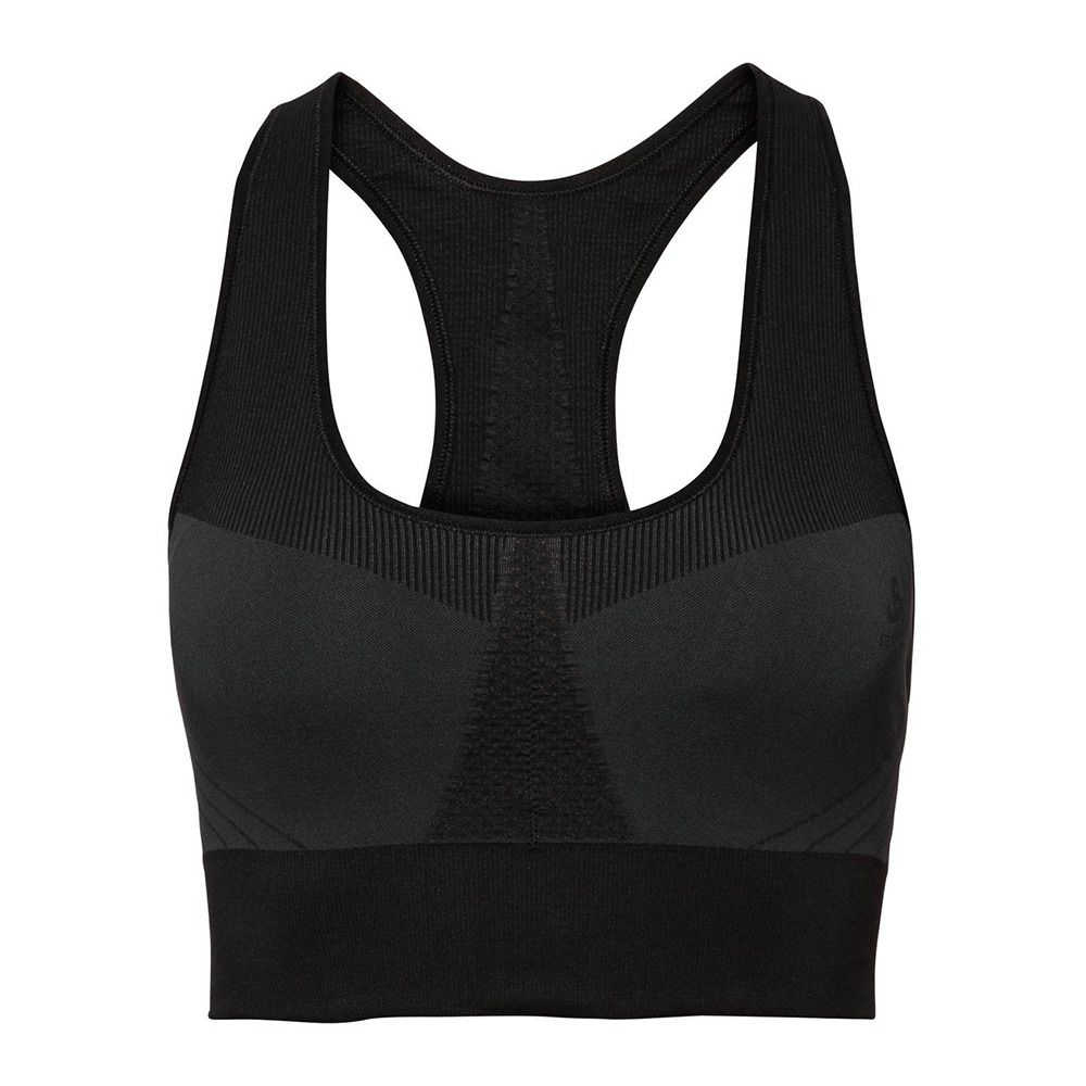 Odlo SEAMLESS MEDIUM CERAMICOOL - Brassière Femme black