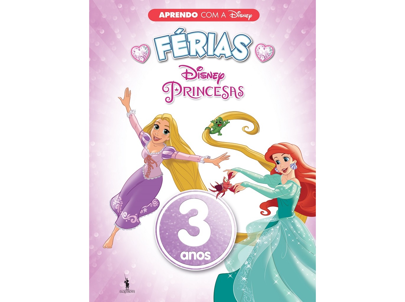 LIVRO APRENDO COM A DISNEY FÉRIAS PRINCESAS 3 ANOS