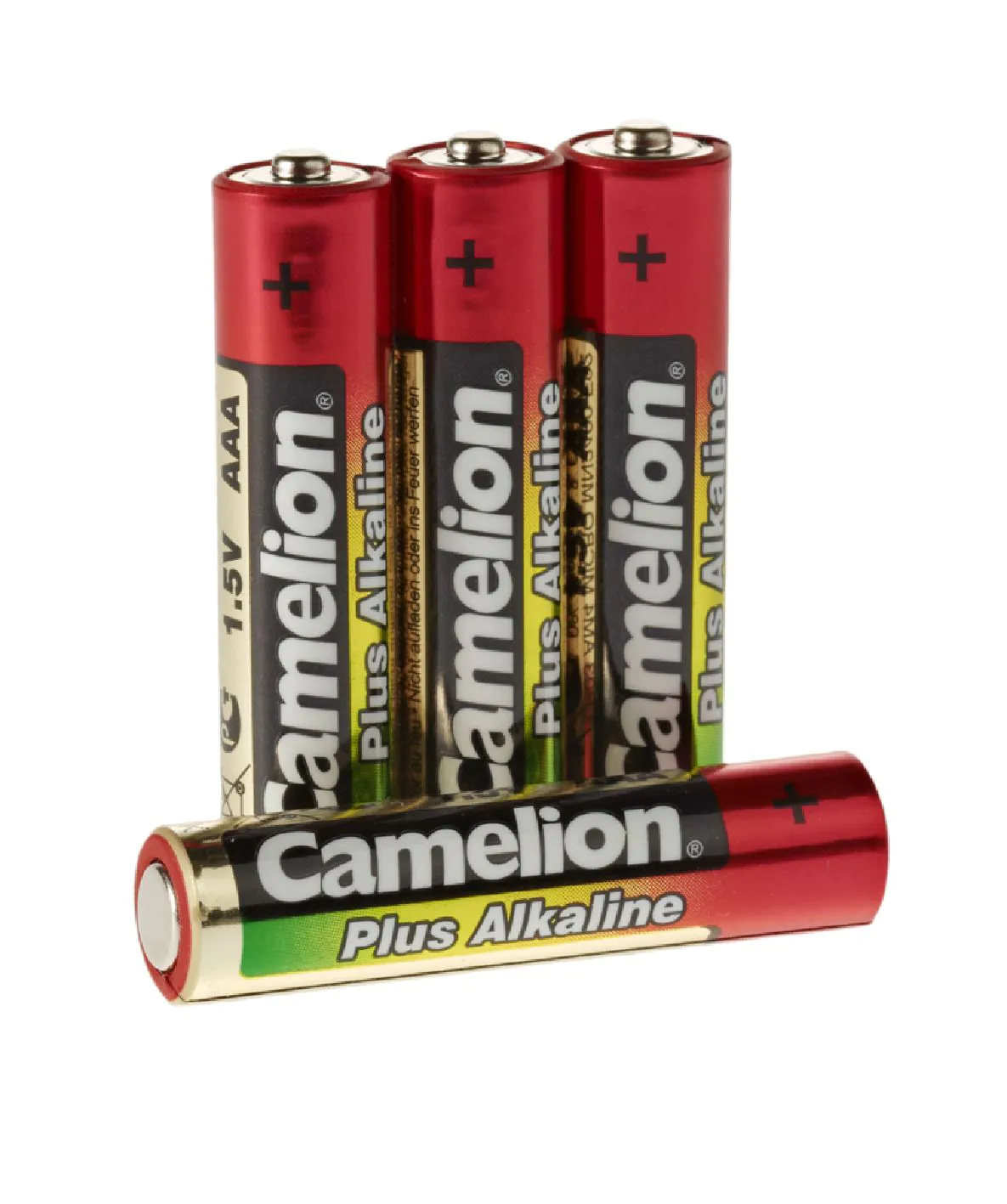 Plus Alkaline Batterien 1,5V Typ AAA 4er-Pack