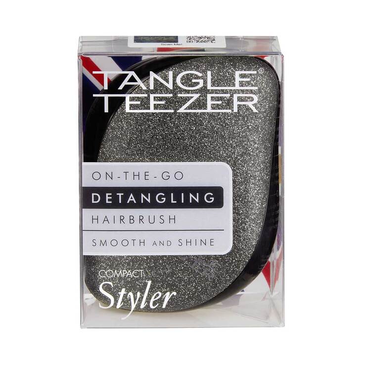 Tangle Teezer Compact Styler Schwarz Glitter, 1 St