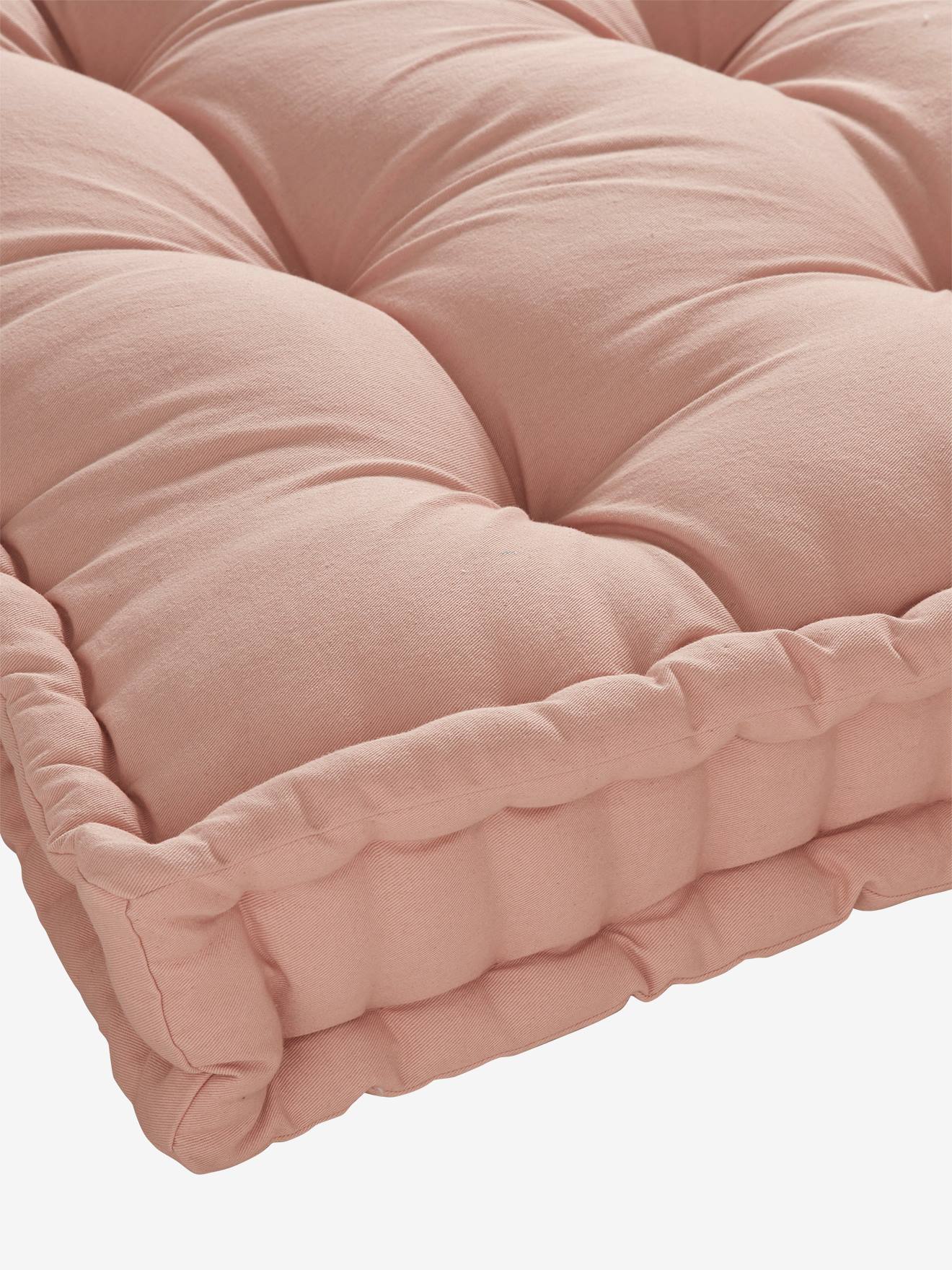 colchão de chão estilo futon rosa para maquiagem