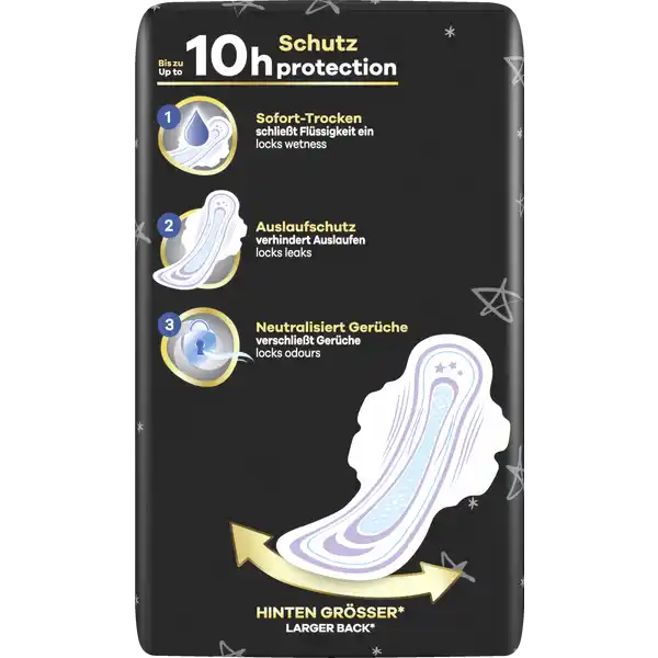 Ultra Secure Night Binden mit Flügeln Big Pack + 2 Gratis