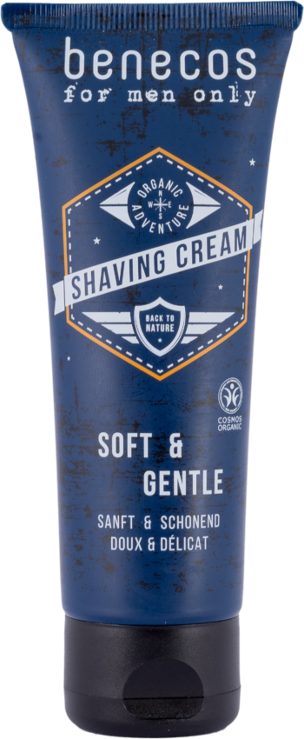 benecos  for men only Shaving Cream, 75 ml