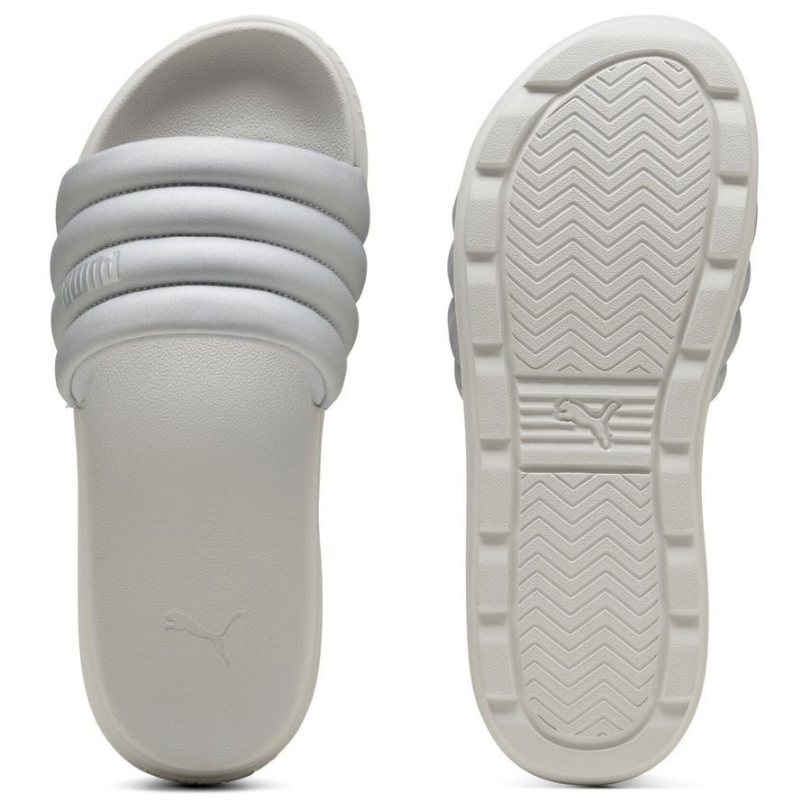 Puma Karmen Puffy Aqua Metallics Slides