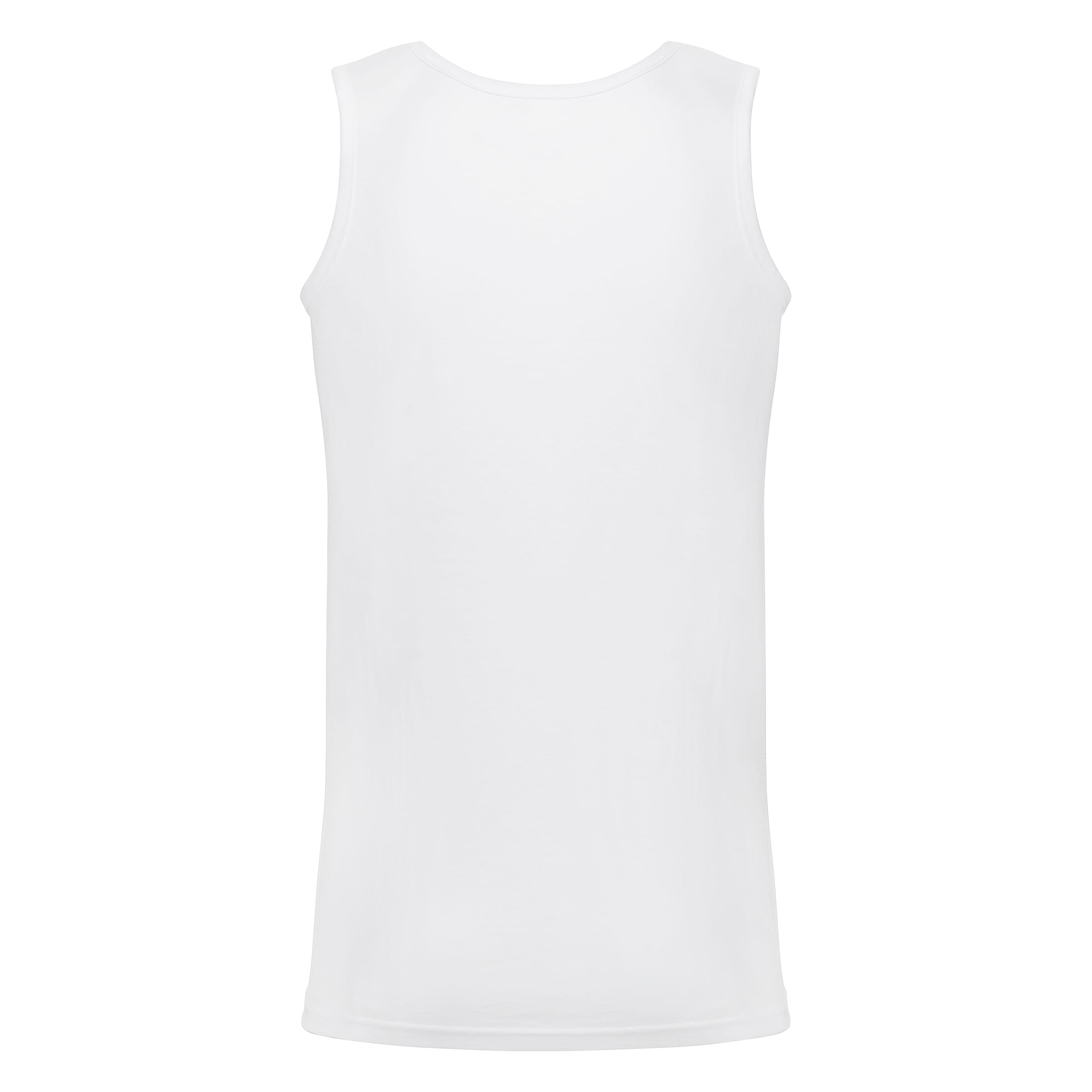 Fruit of the Loom Tanktop, 5 Stk. aus reiner Baumwolle, Rundhals