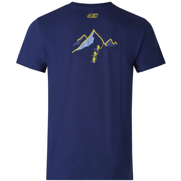 T-shirt escalade LOOKING FOR WILD CINTO T-SHIRT MEDIEVAL BLUE MEDIEVAL BLUE