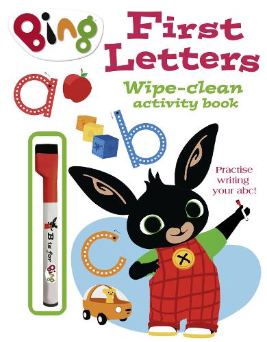 First Letters Wipe-clean activity book - Bing (Paperback)