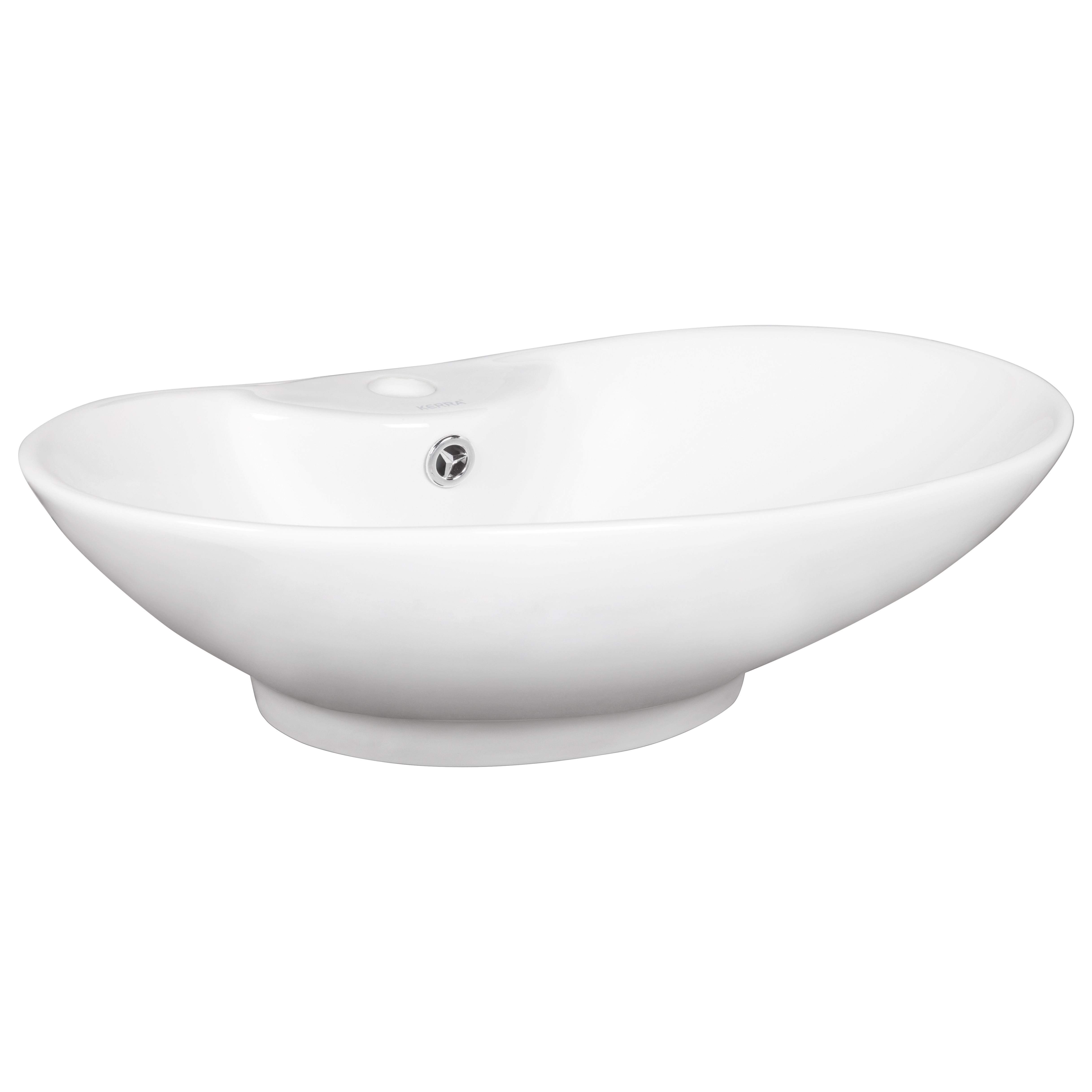 Kerra KR 139 opbouw waskom 58x38,5cm met kraangat