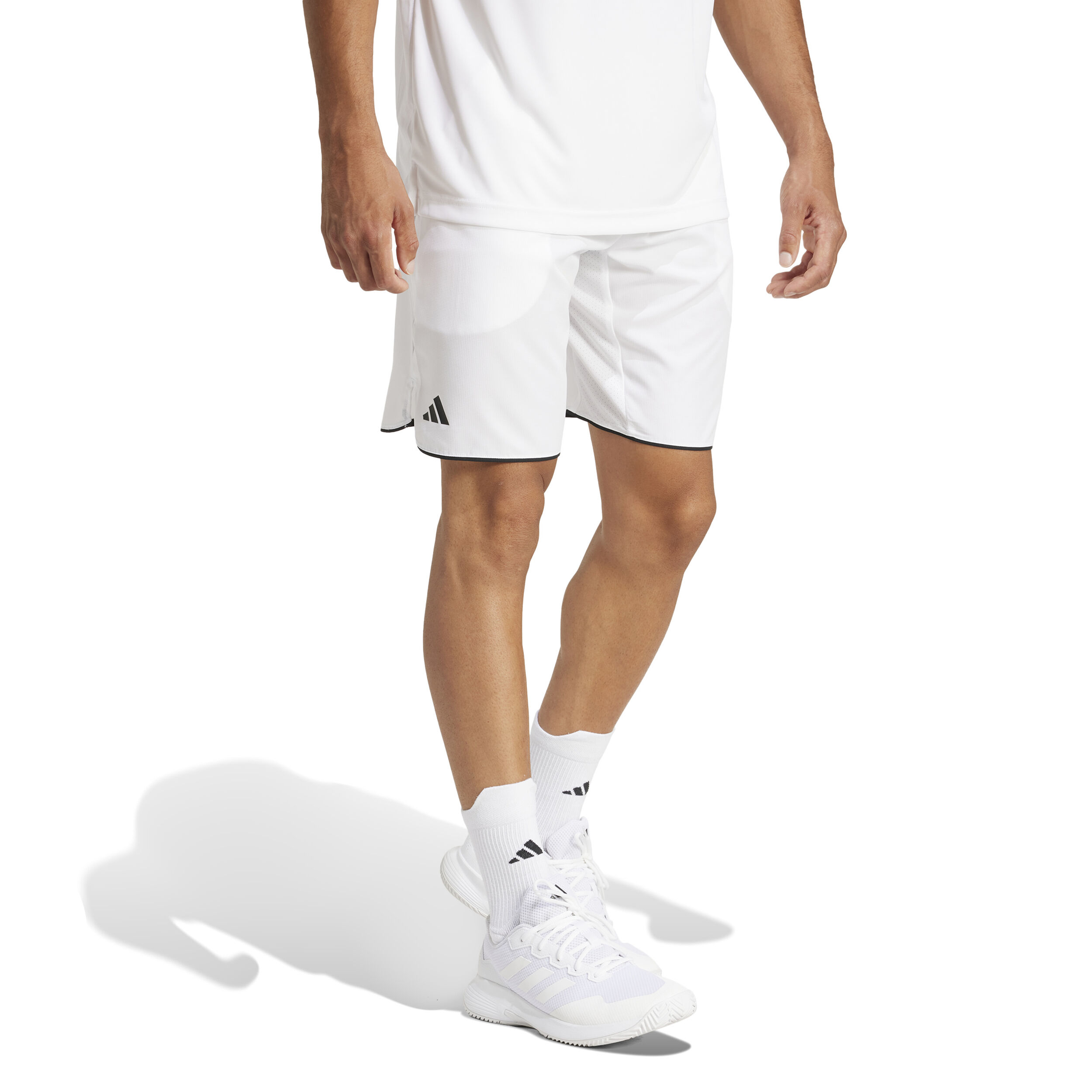 adidas Club 7in Shorts Hommes - Blanc