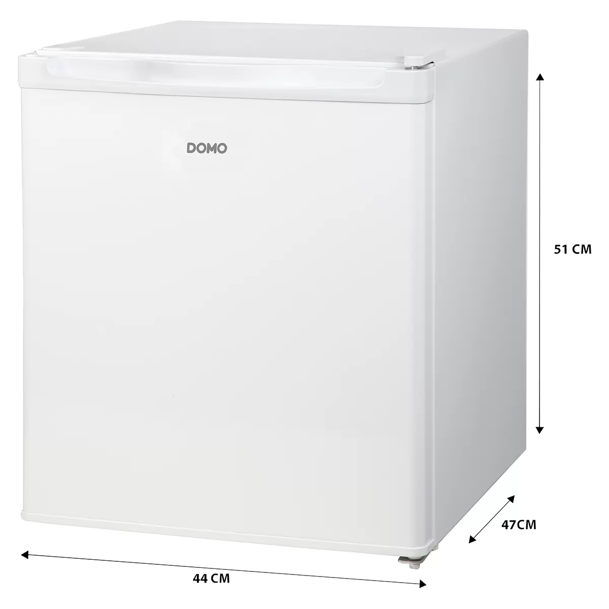 Kühlschrank freistehend Domo weiss