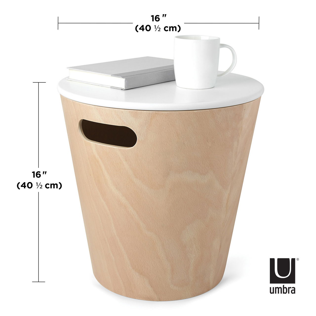 Umbra Aufbewahrungshocker WOODROW