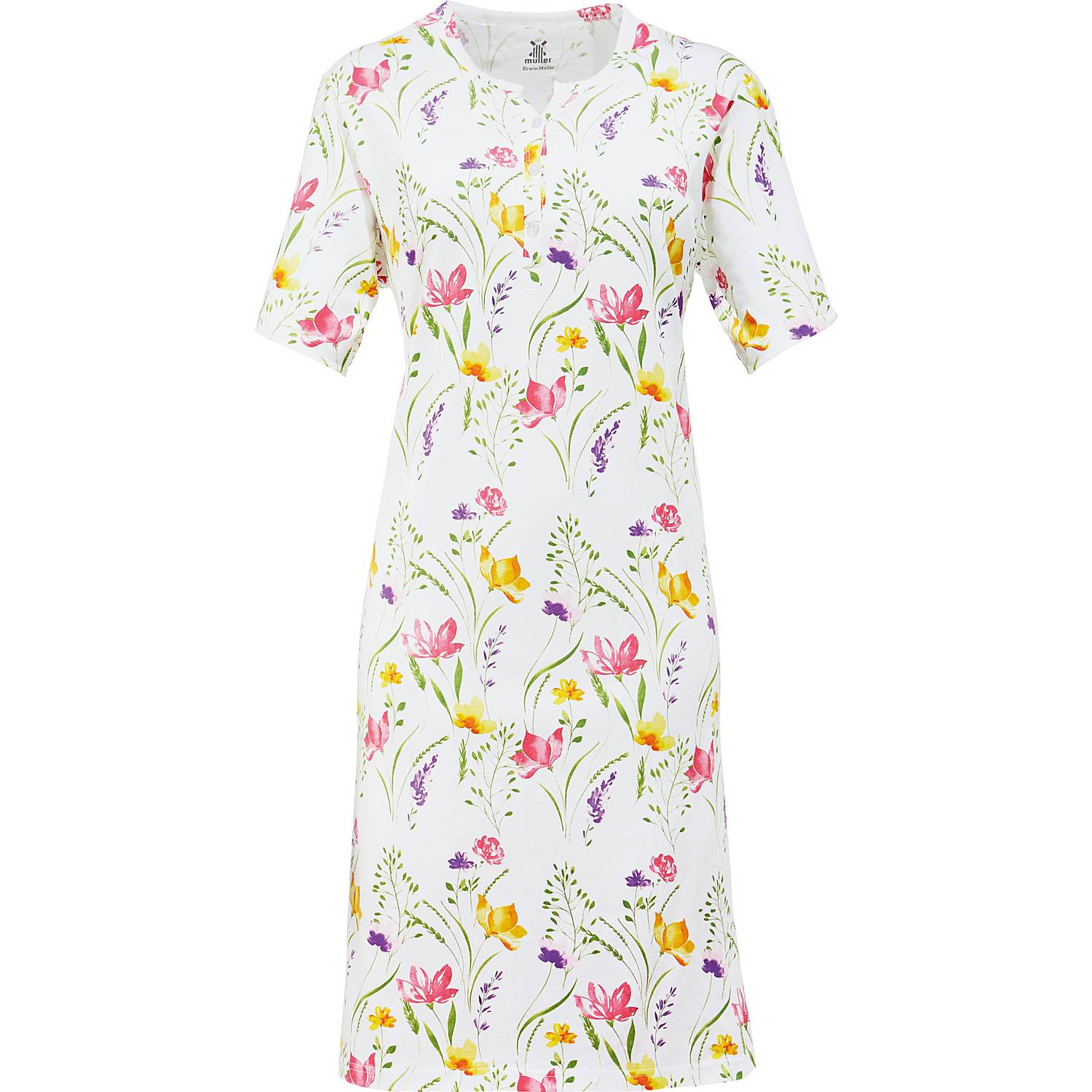 Erwin Müller Single-Jersey Damen-Nachthemd