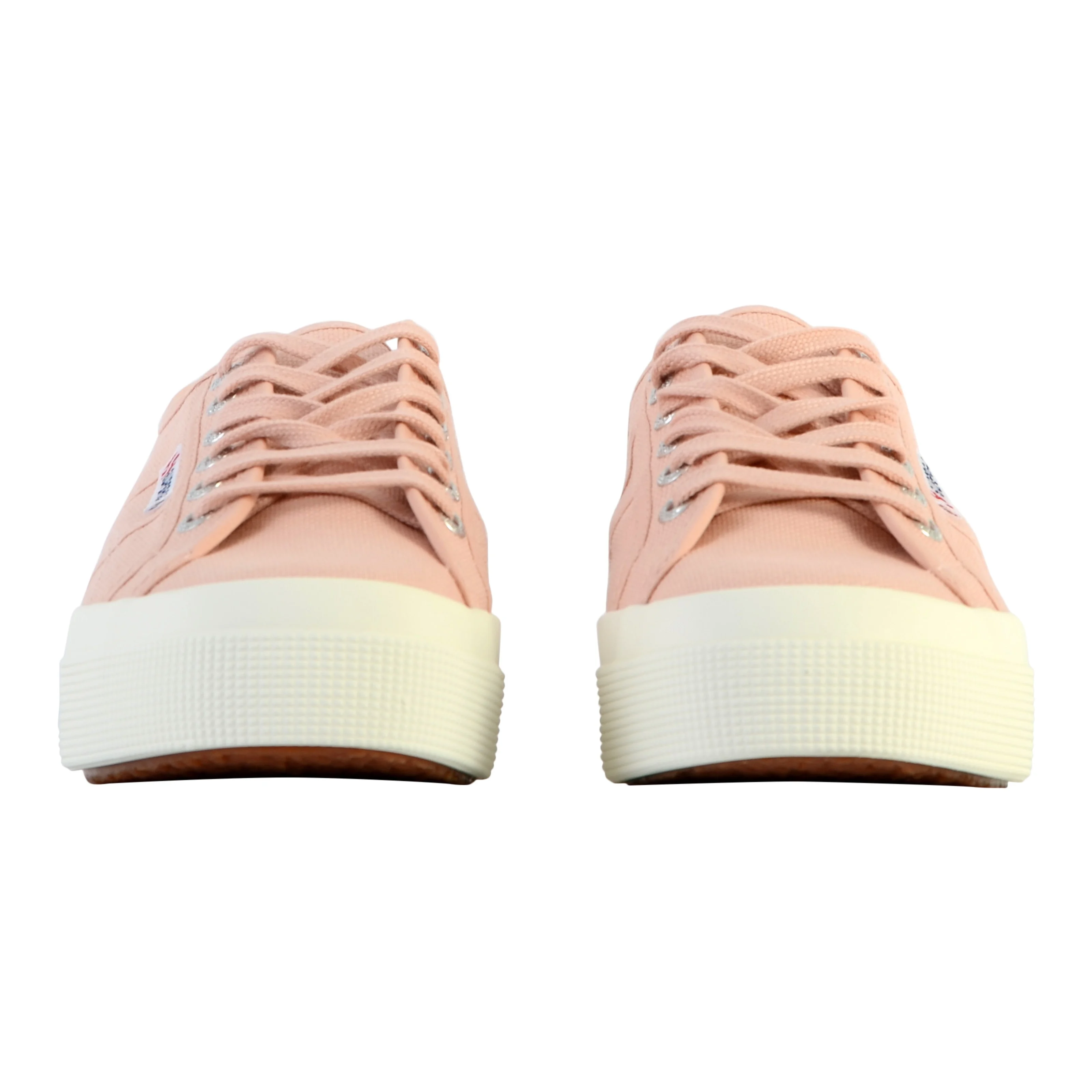 Basket basse à lacets superga platform | Rose