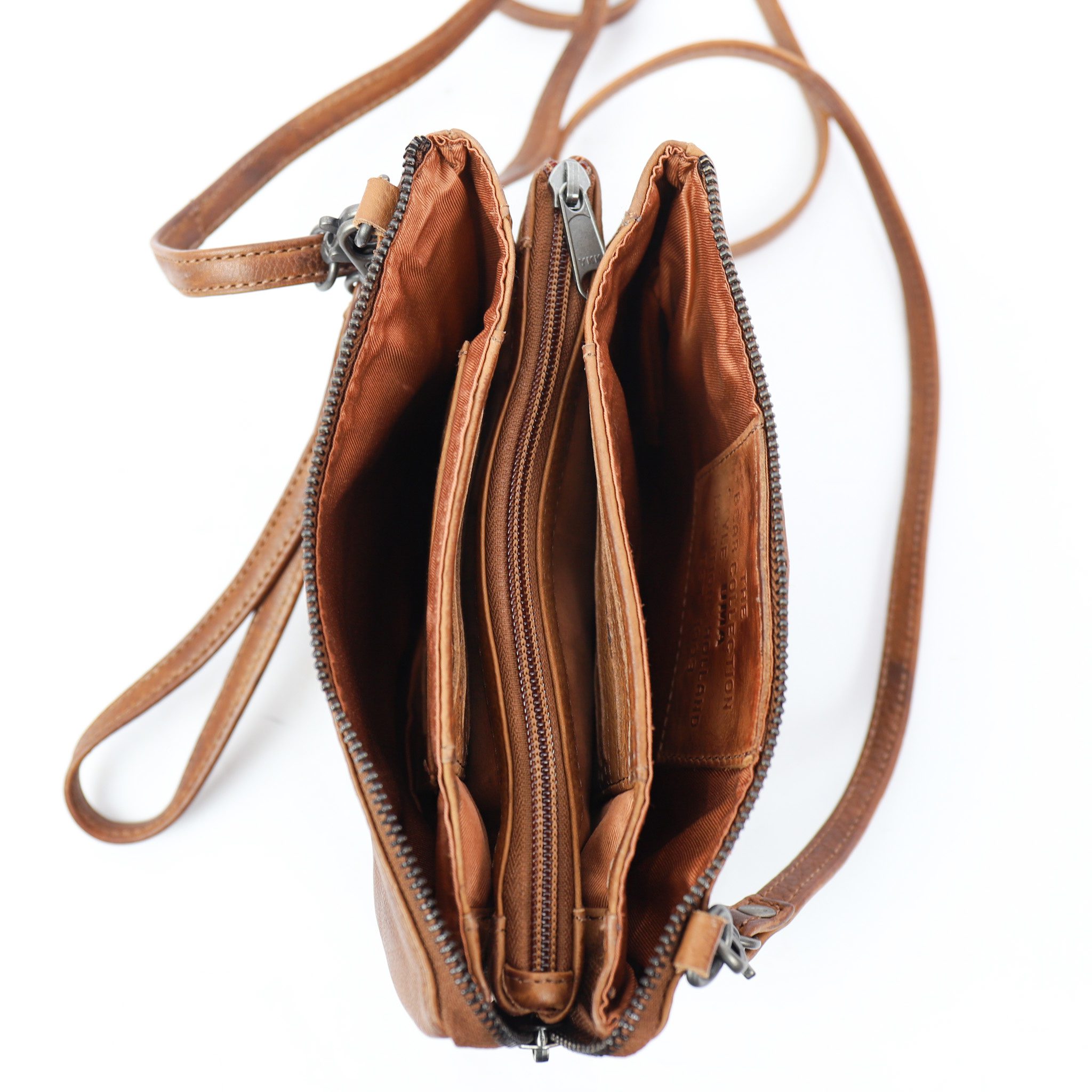 Bear Design Callisto Pelle Portemonneetasje Uma Cognac CP1119