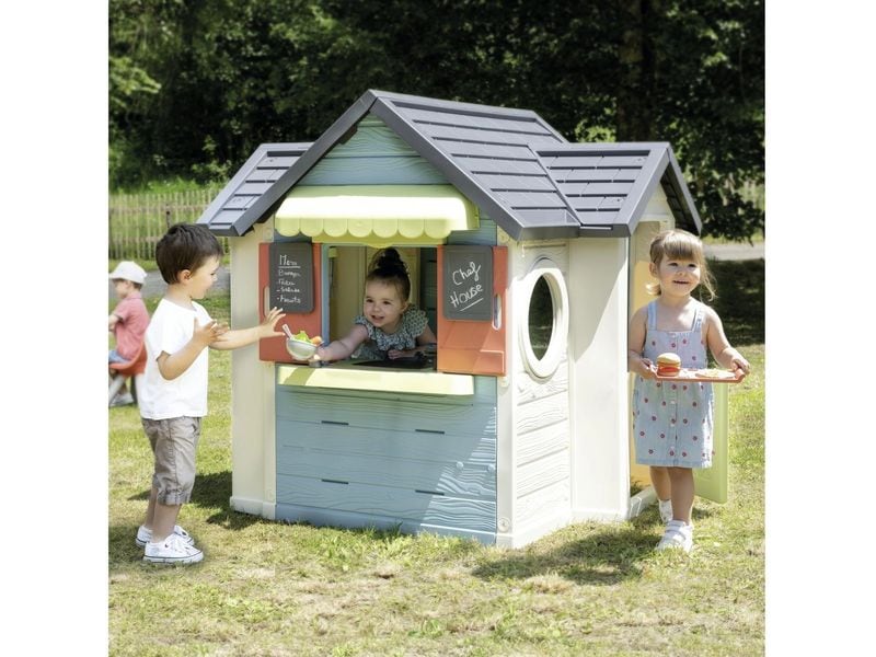 Smoby Spielhaus Life Chef Vielseitiges Kinder-Spielhäuschen