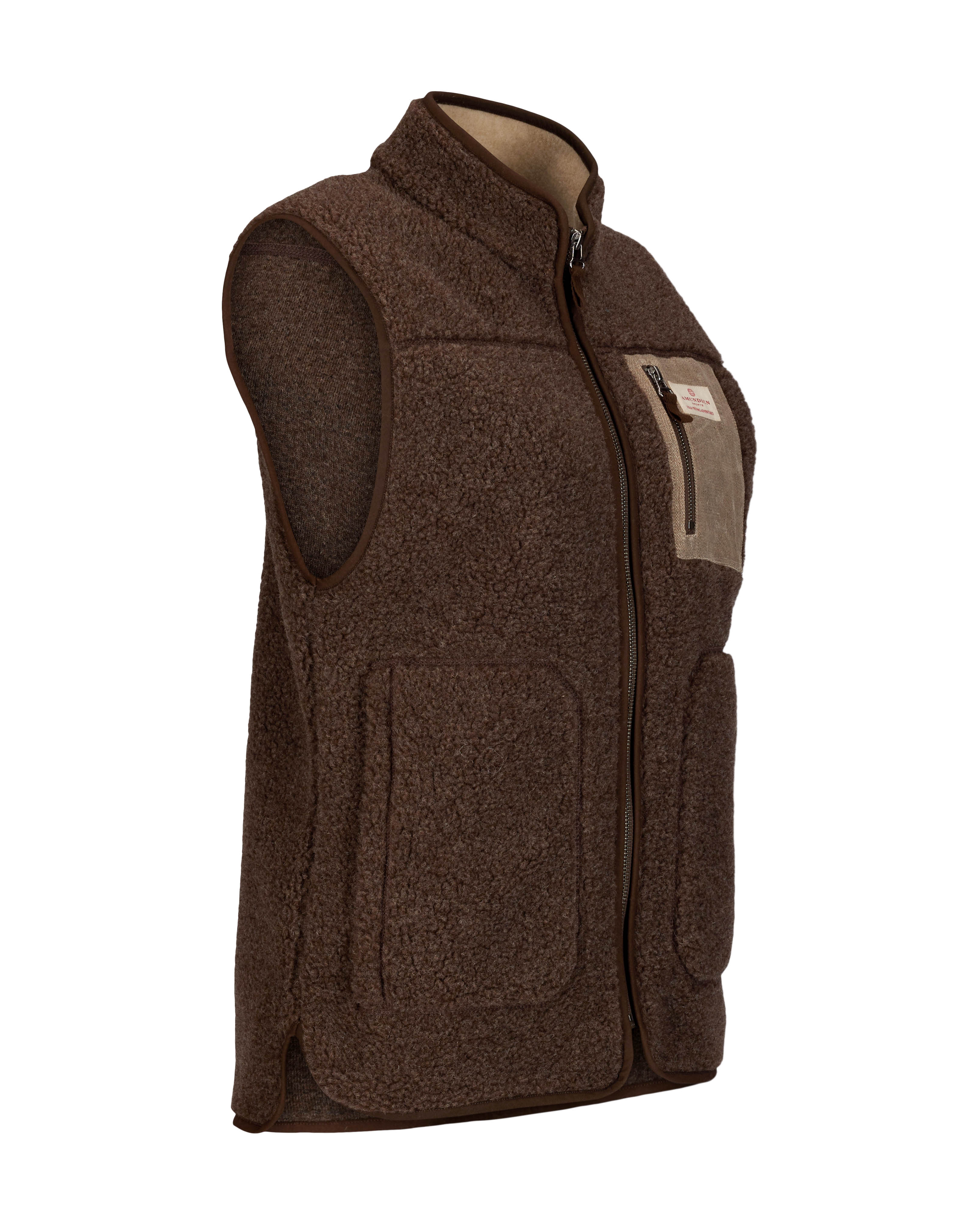 Amundsen Sports Heroes Wool Fleece Vest, Dame<br>Robust og svært komfortabel ull-fleece!