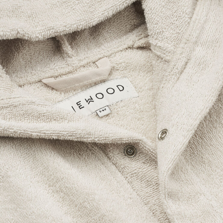 Liewood Lily Elephant Bathrobe Sandy