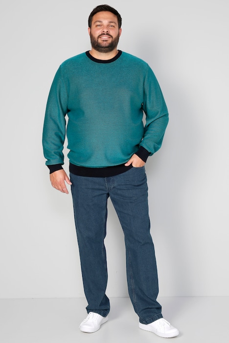 Boston Park Pullover, Bauchfit, Print, Rundhals, bis 80/82