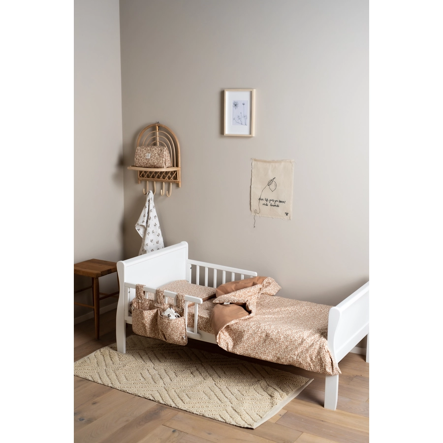 Noppies Bettdeckenbezug für das Bettchen Botanical 100x140cm Fog