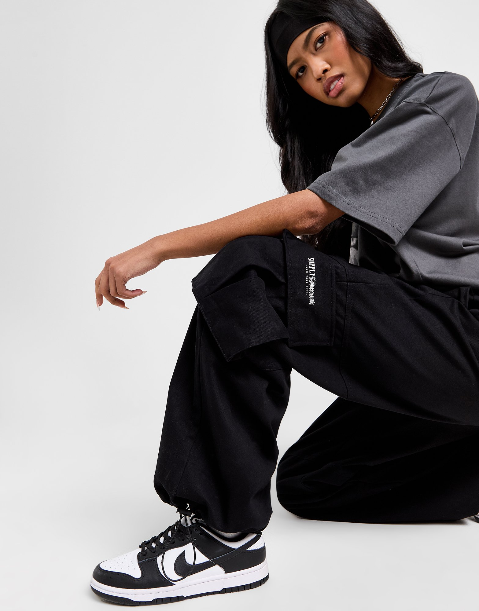 Supply & Demand Pantalon Cargo Terrace Femme