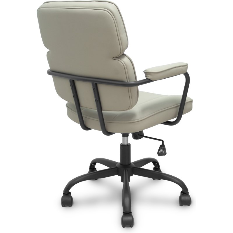 Fauteuil inclinable Opti518 en similicuir beige