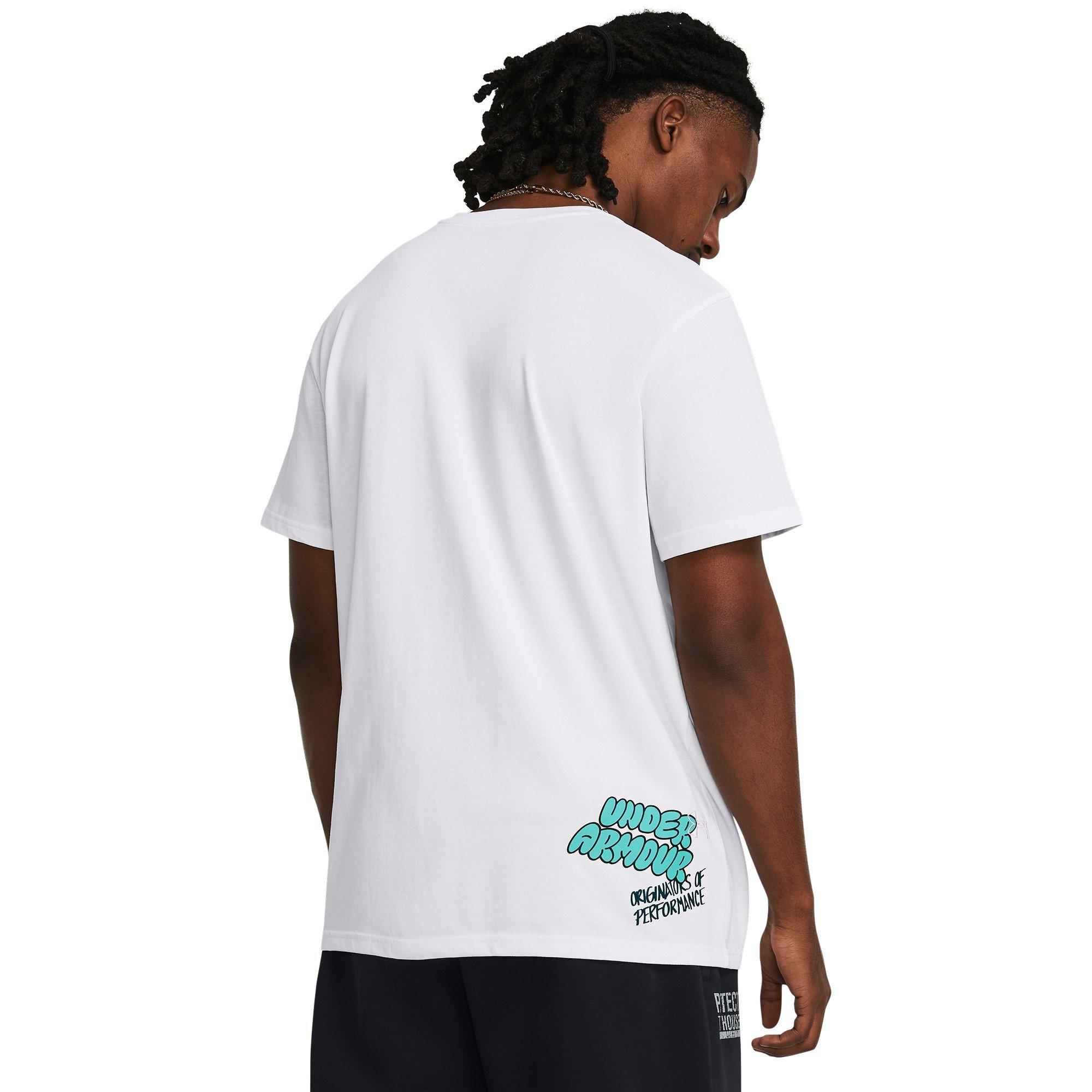 Under Armour Logo Overlay Short Sleeve T shirt