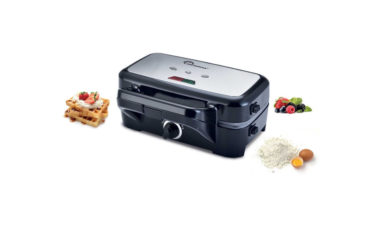LITTLE BALANCE 8368 Speed'n Mixt 1200, Gaufrier & Grill 2 en 1