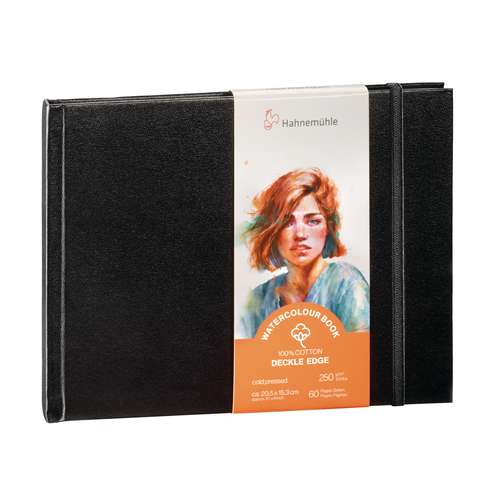Hahnemühle Aquarellbuch „Deckle Edge“
