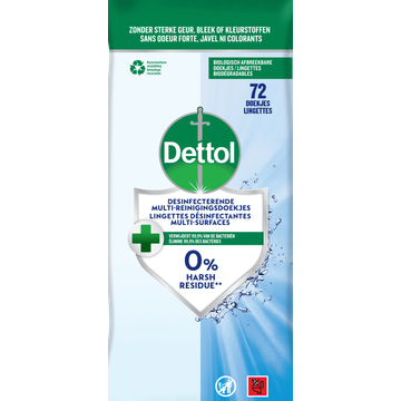 Dettol Hygiënische Doekjes Maxi Hygiene Pack 72 Stuks