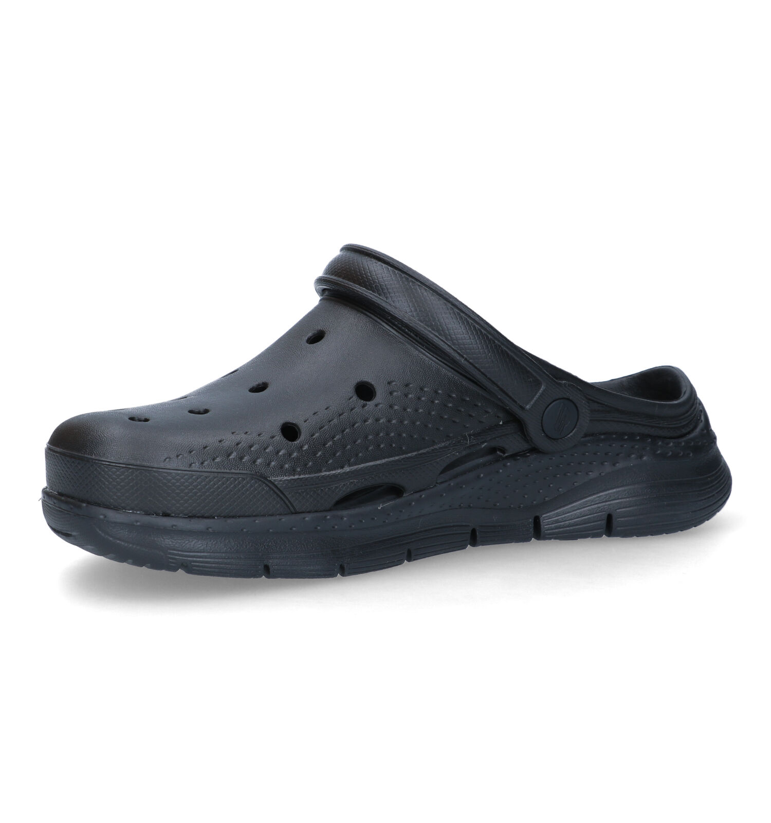 Badslippers zwart