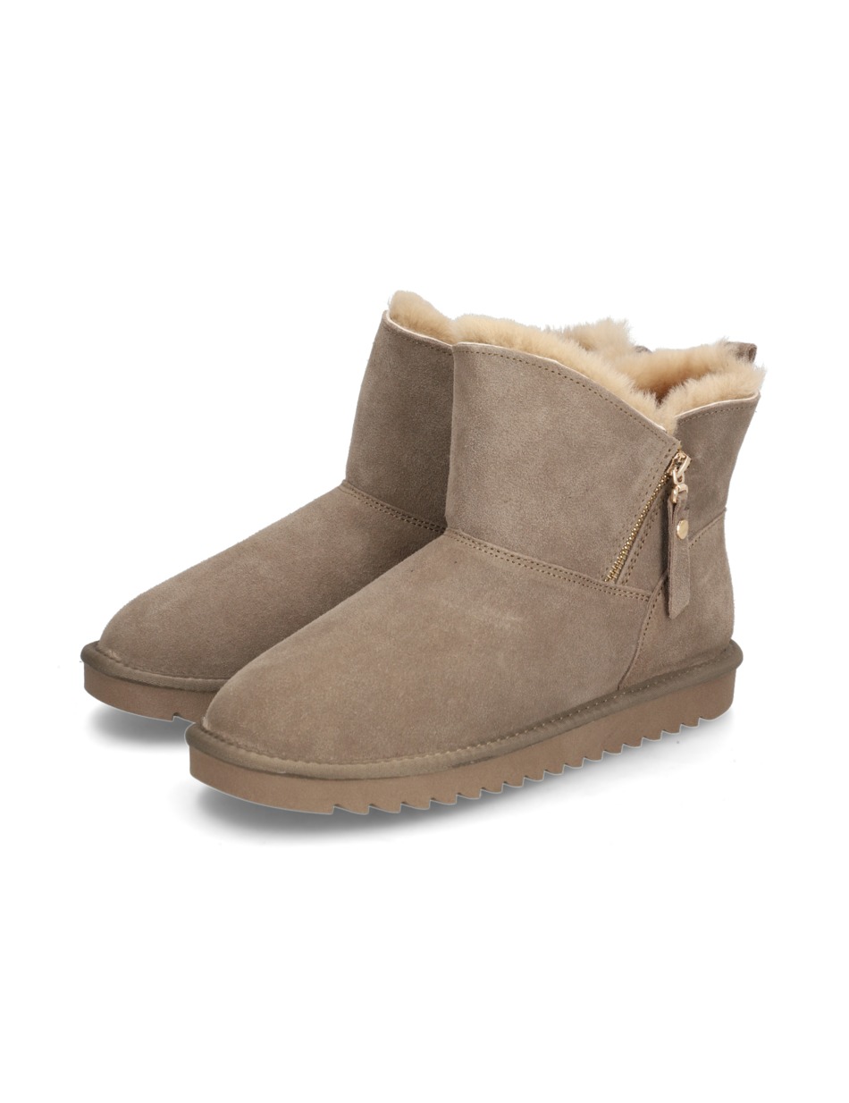 Veloursleder Boot