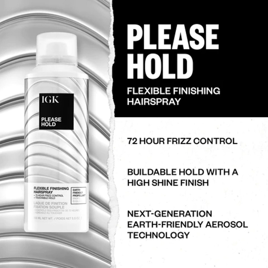 IGK Please Hold Flexible Hairspray 198ml
